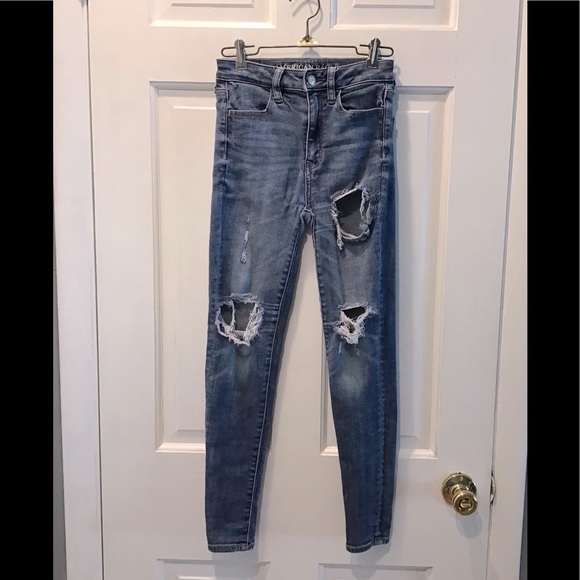 American Eagle SuperStretchX distressed Jeans - Picture 10 of 10